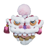 Mini Cotton Kawaii Crossbody Bag in Cute and Unique Lion Dance Style - Handmade